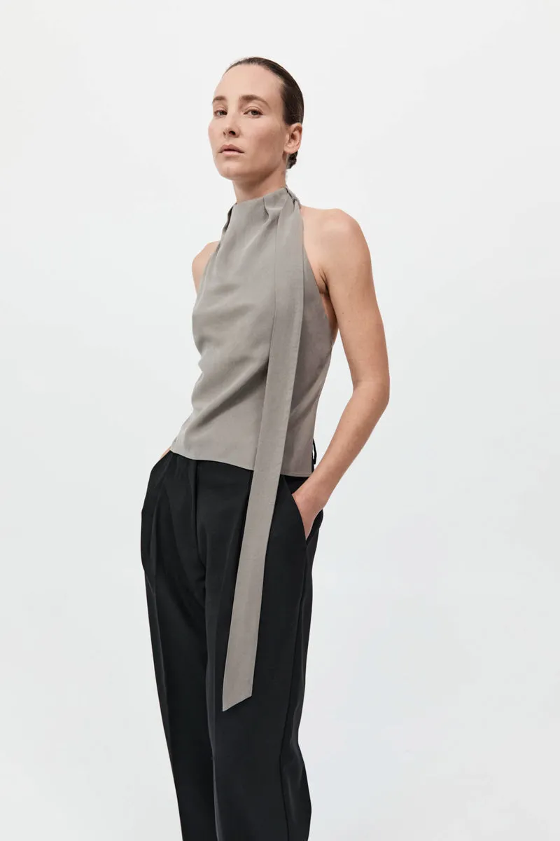 Bias Scarf Top - Slate sold by St. Agni product image thumbnail 3
