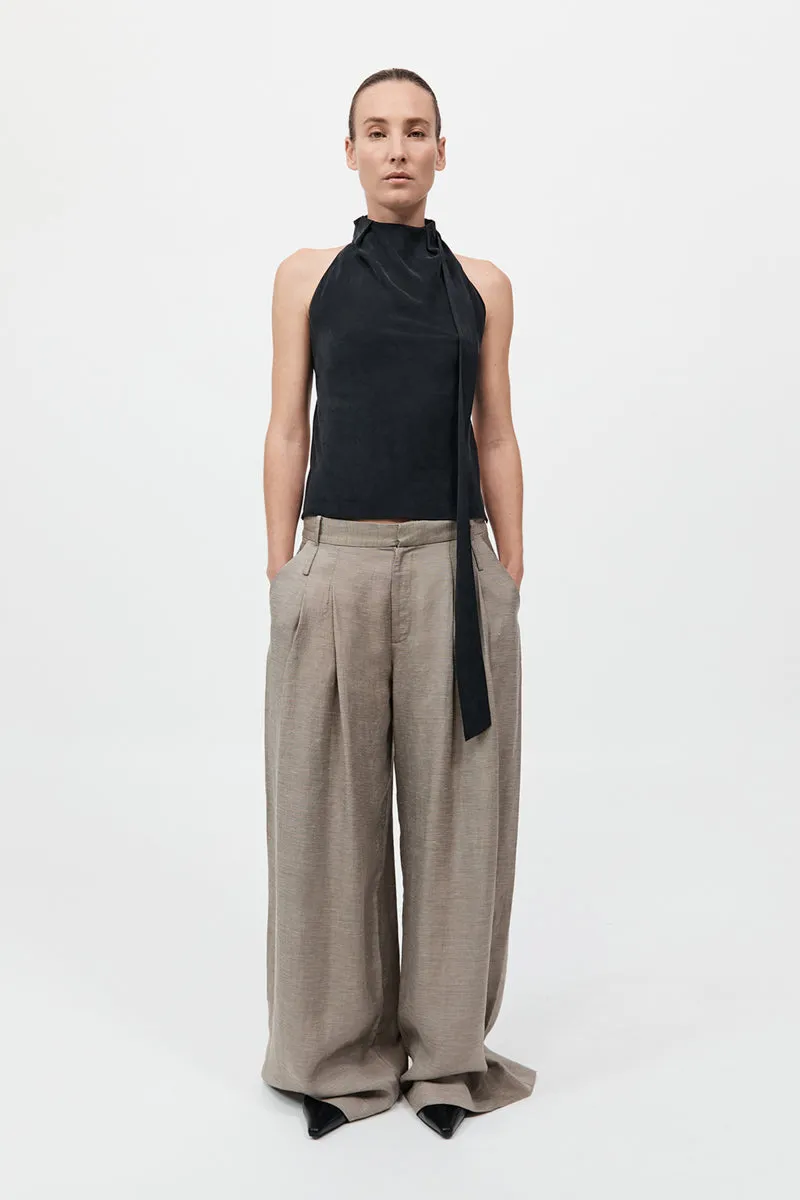 Bias Scarf Top - Black sold by St. Agni product image thumbnail 3