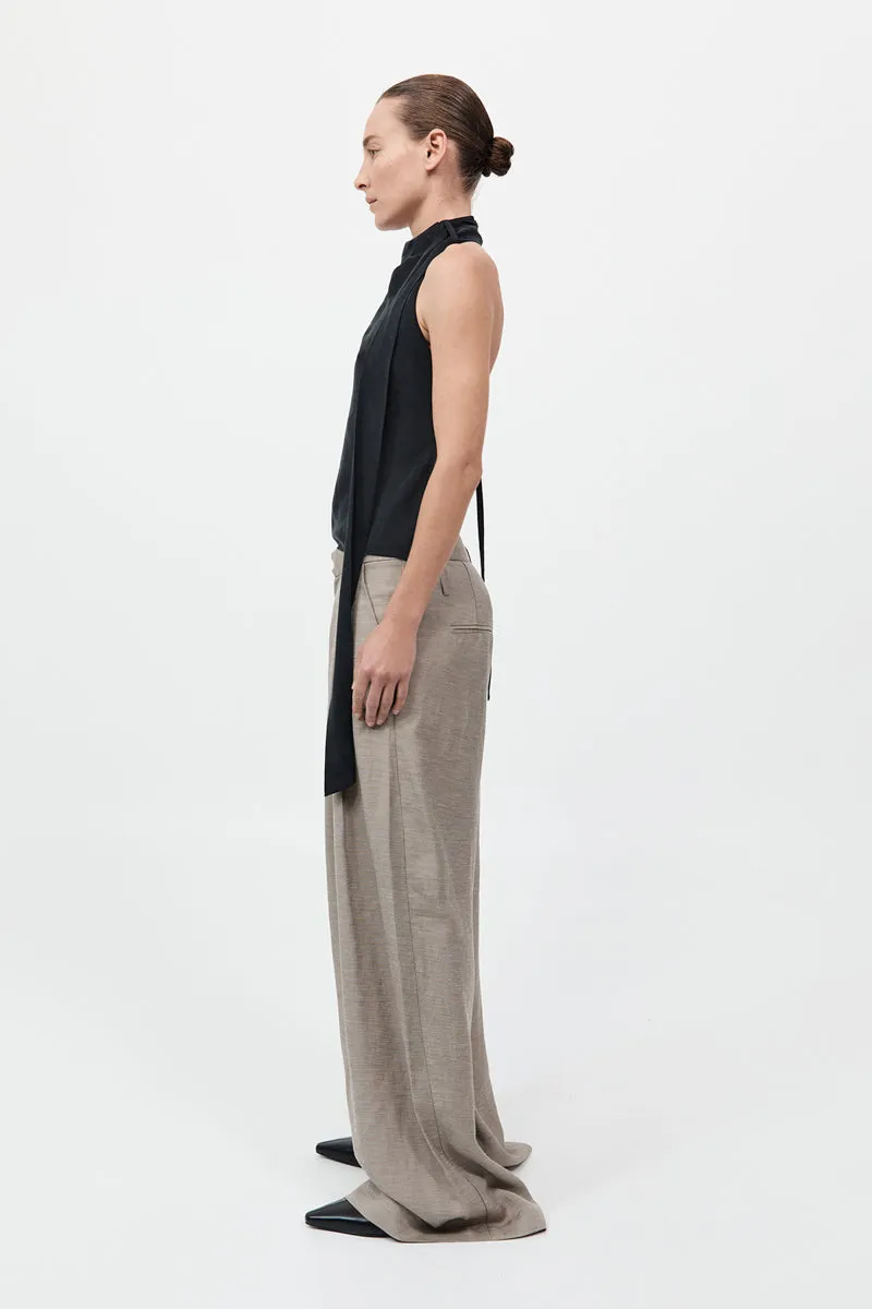 Bias Scarf Top - Black sold by St. Agni product image thumbnail 4