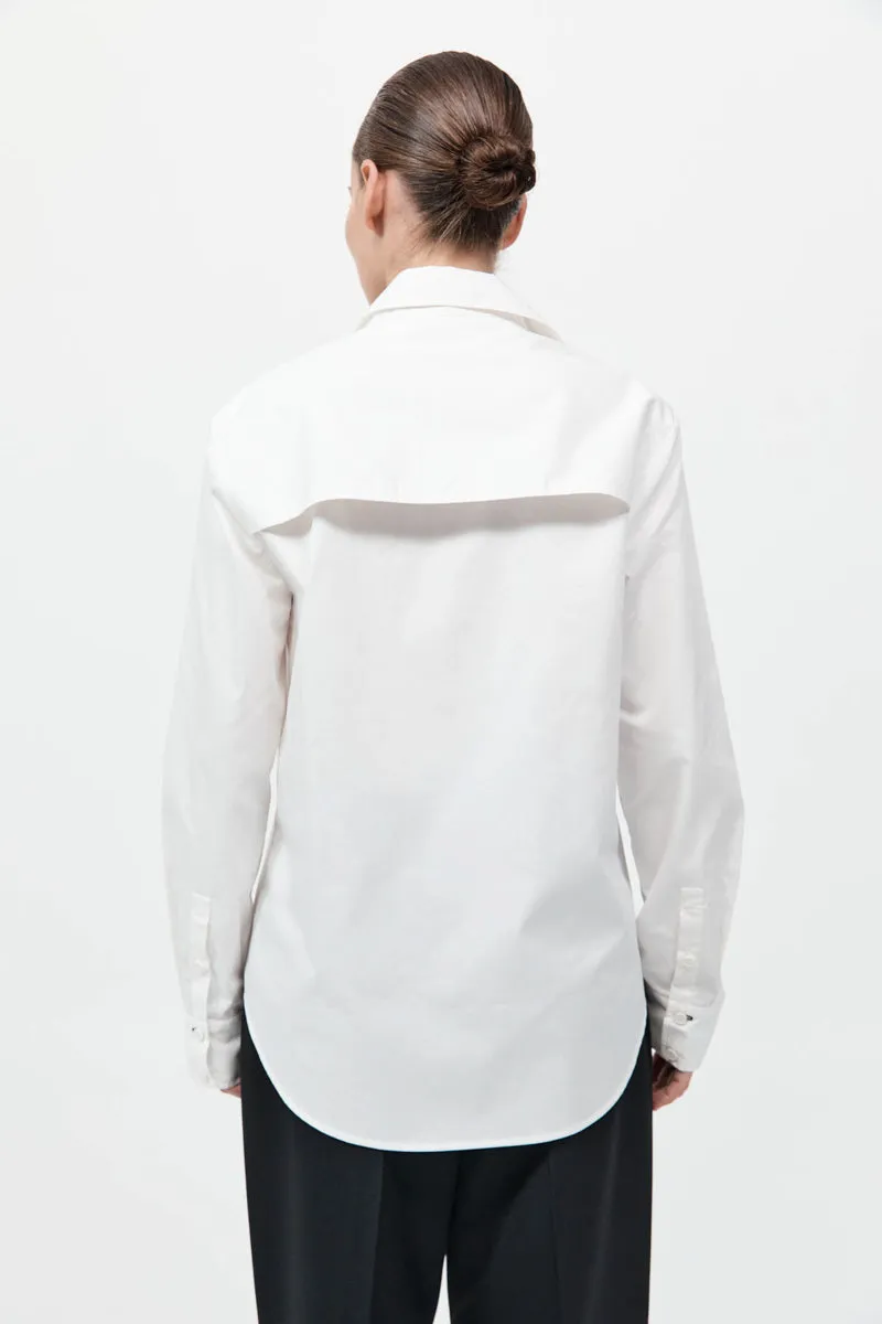 Detachable Tie Shirt - White sold by St. Agni product image thumbnail 5