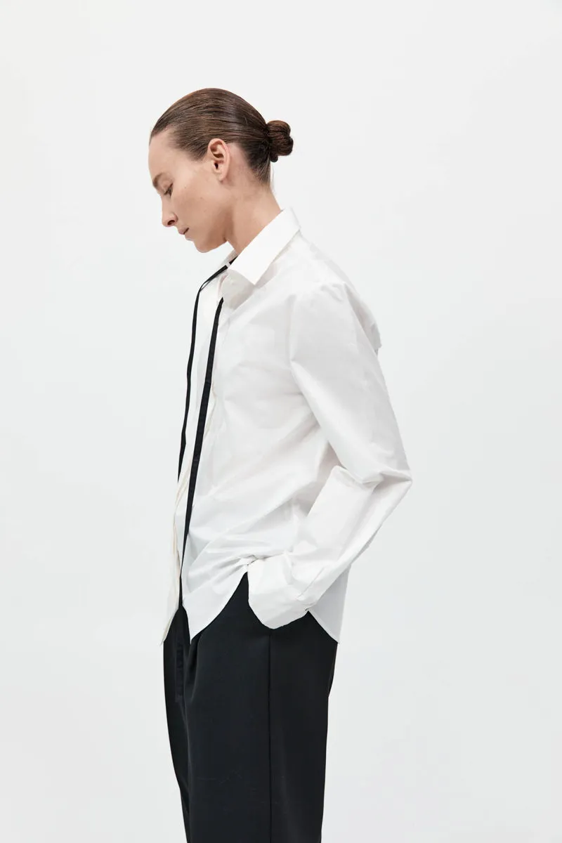 Detachable Tie Shirt - White sold by St. Agni product image thumbnail 3