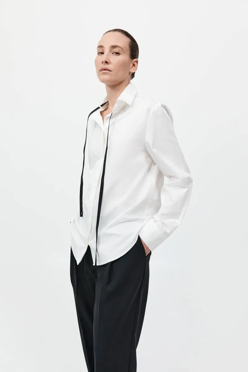 Detachable Tie Shirt - White sold by St. Agni product image thumbnail 2