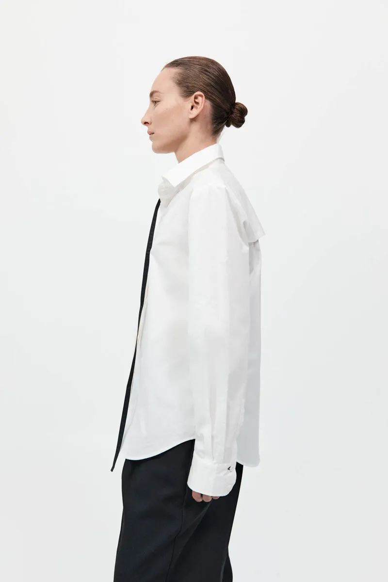 Detachable Tie Shirt - White sold by St. Agni product image thumbnail 4