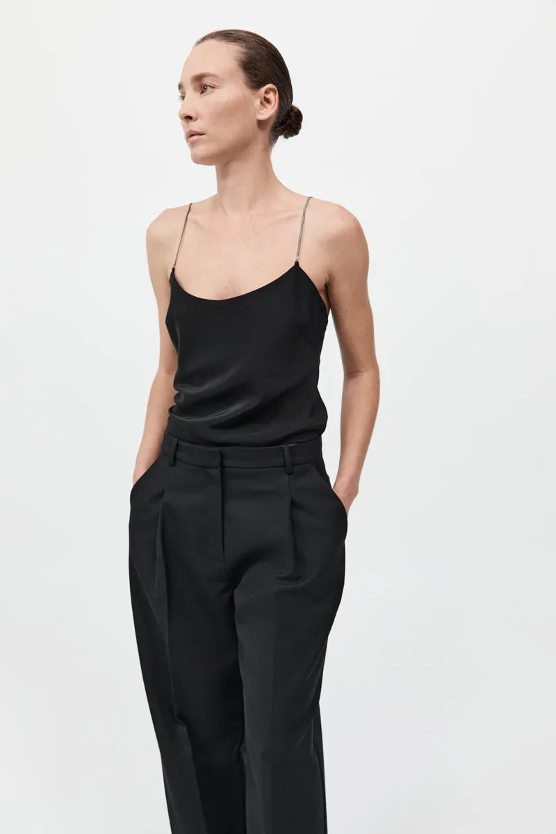 Fine Chain Silk Cami - Black sold by St. Agni product image thumbnail 2