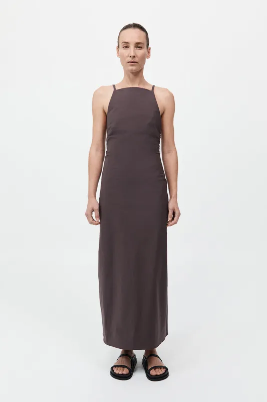 Minimal Bias Dress - Chocolate Plum made by St. Agni