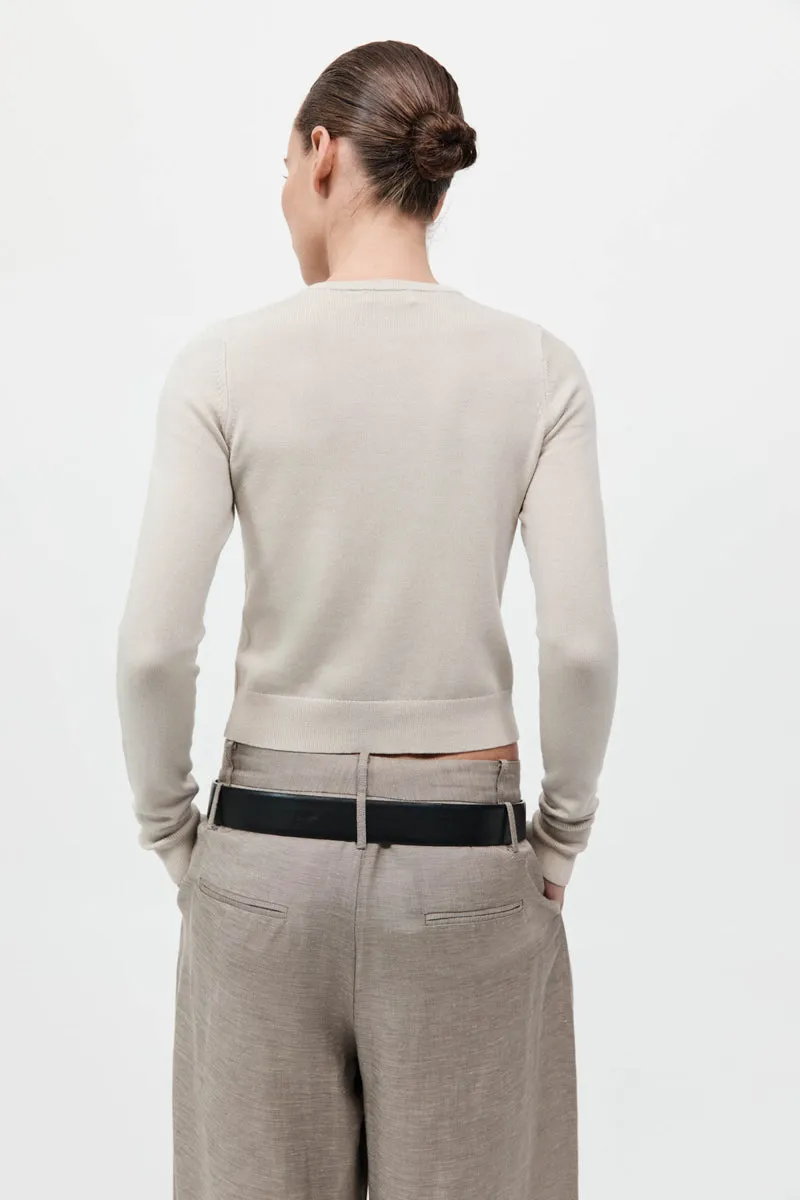 Classic Cardigan - Creme sold by St. Agni product image thumbnail 5