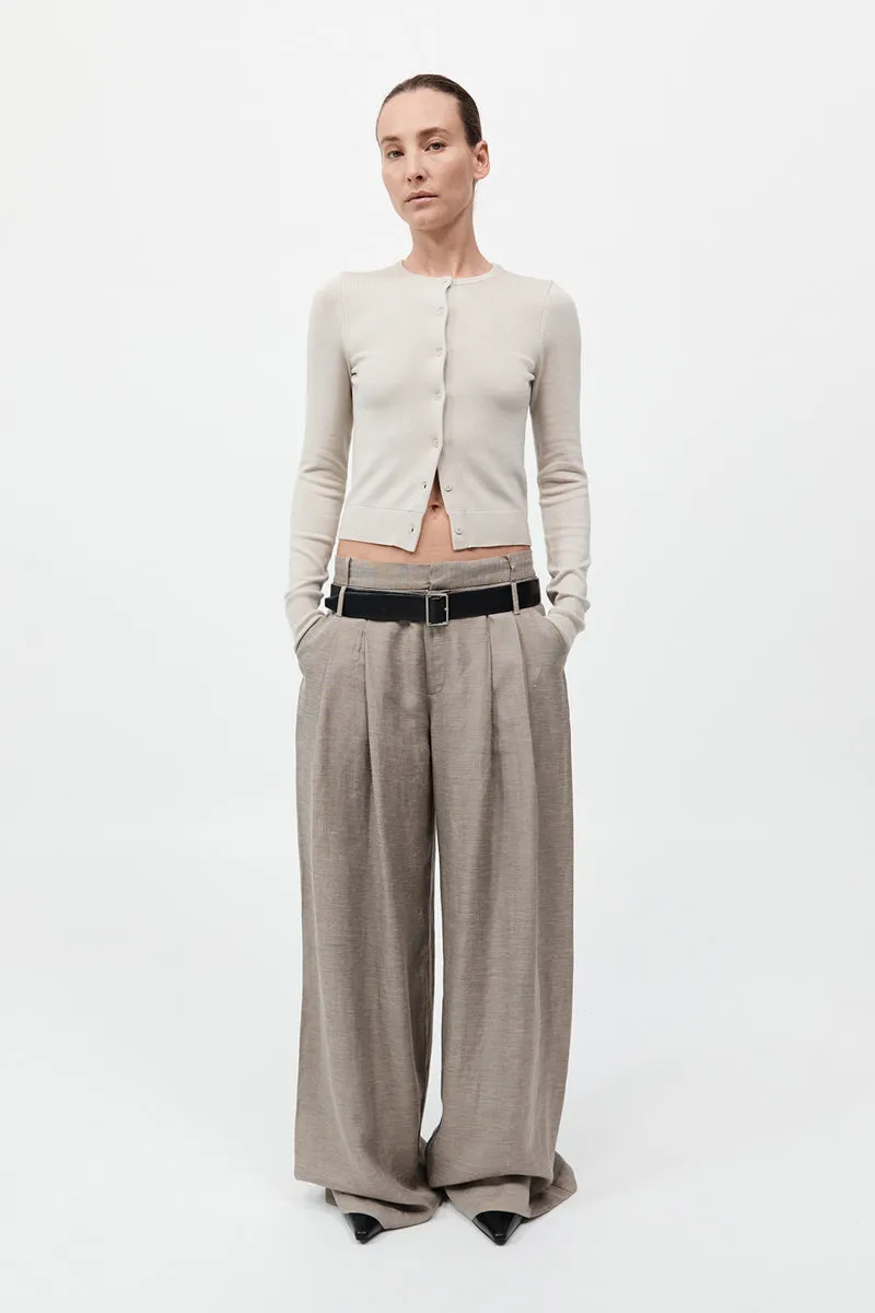 Classic Cardigan - Creme sold by St. Agni