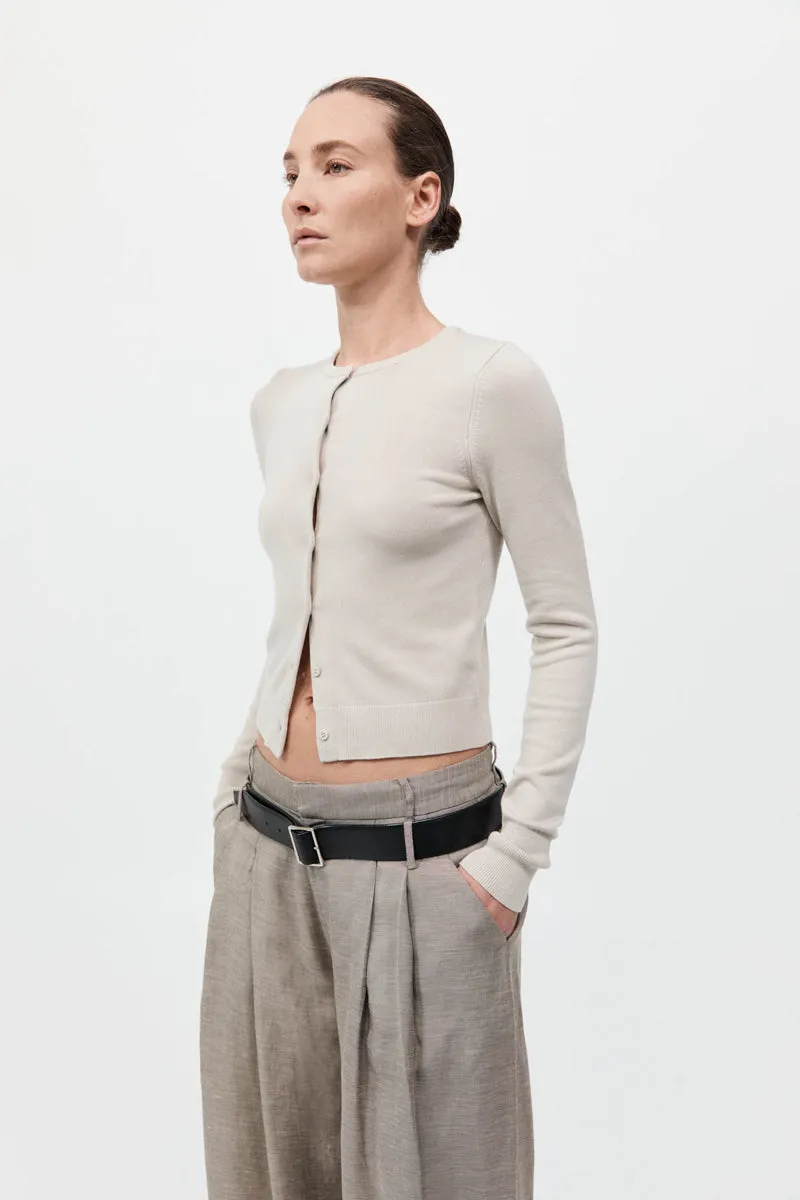 Classic Cardigan - Creme sold by St. Agni product image thumbnail 2