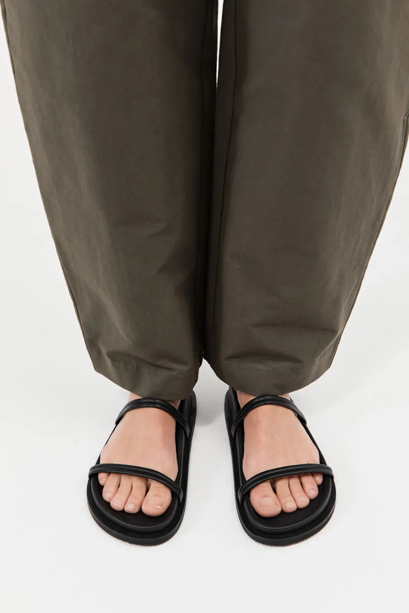 Fine Double Strap Slide - Black sold by St. Agni product image thumbnail 4