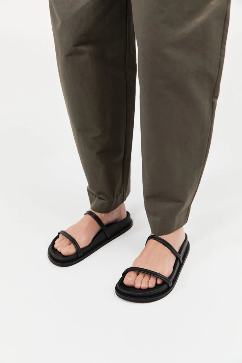 Fine Double Strap Slide - Black sold by St. Agni product image thumbnail 2