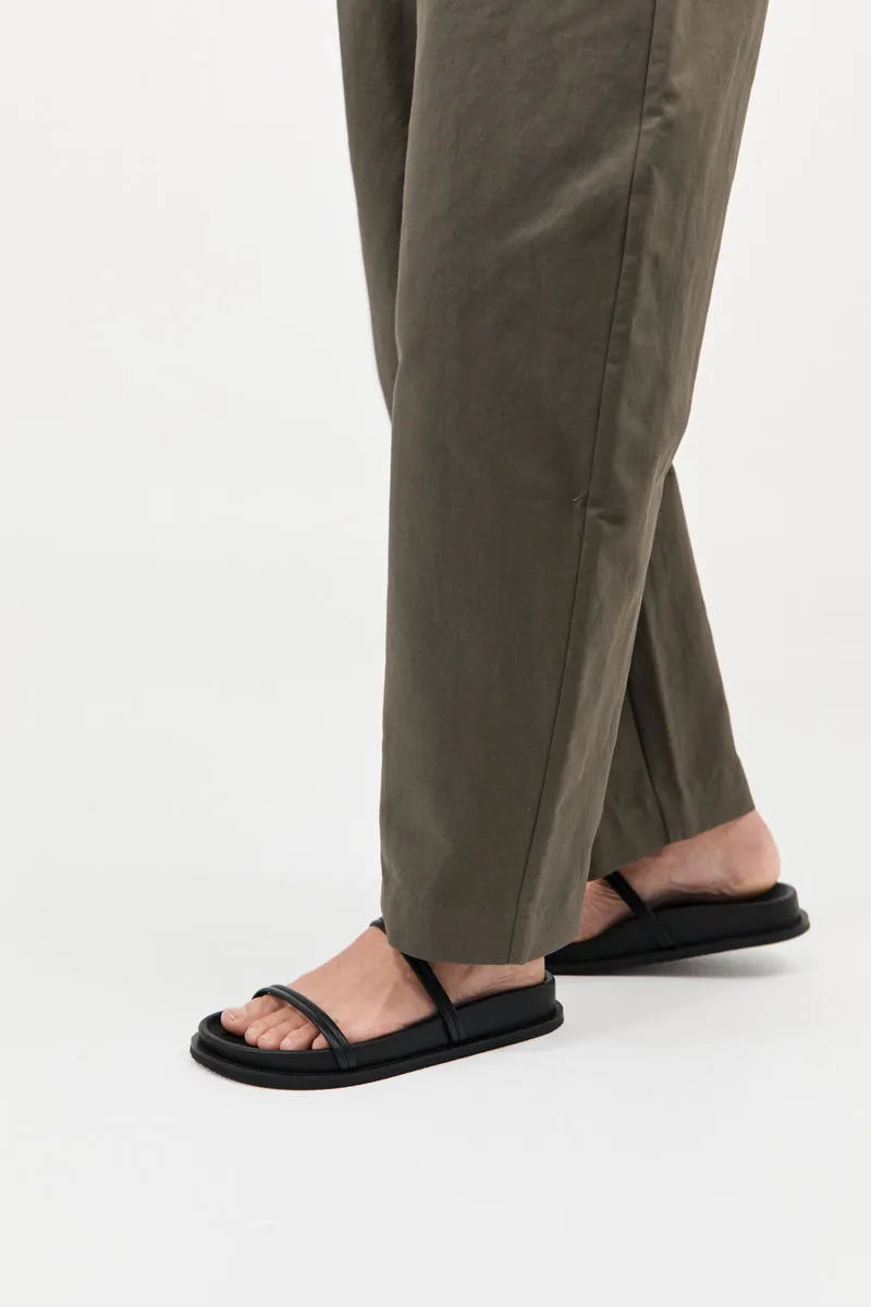 Fine Double Strap Slide - Black sold by St. Agni product image thumbnail 5