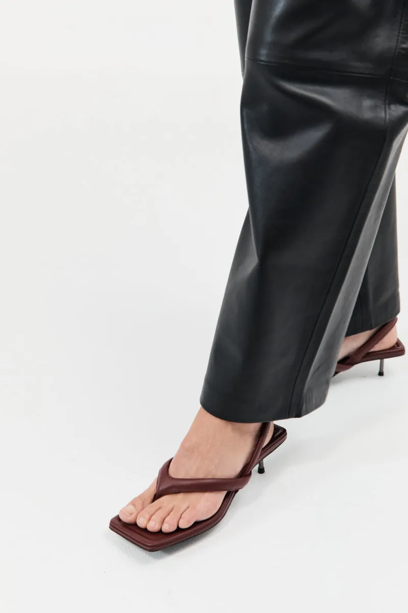 Thong Heel - Plum sold by St. Agni product image thumbnail 2