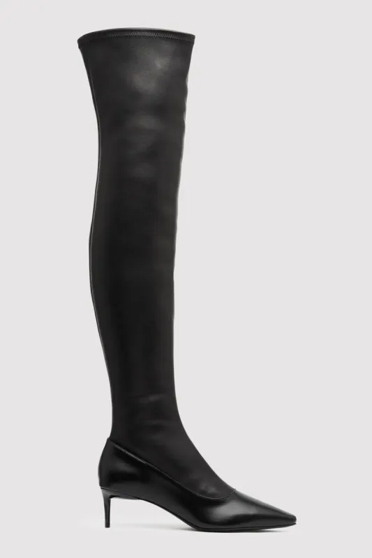 Sock High Boot - Black sold by St. Agni