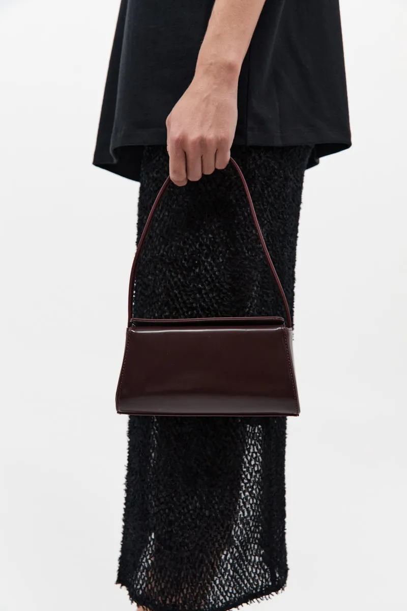 Mini Baguette Shoulder Bag - Bordeaux sold by St. Agni product image thumbnail 3