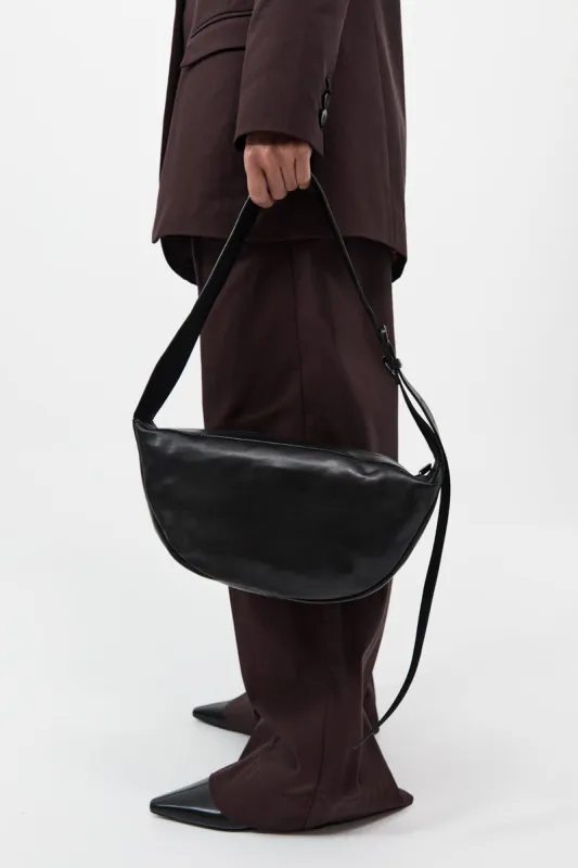 Adjustable Crescent Bag - Black sold by St. Agni