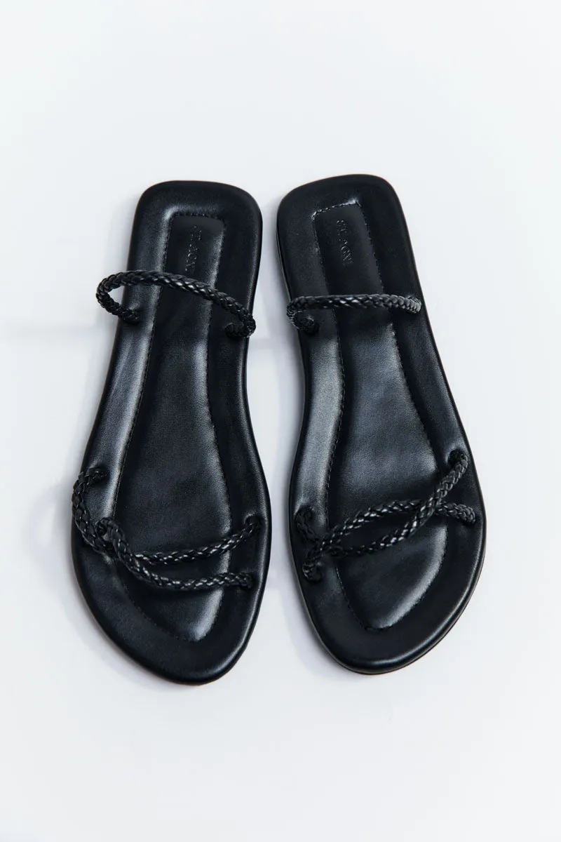 Woven Rope Slide - Black sold by St. Agni product image thumbnail 4