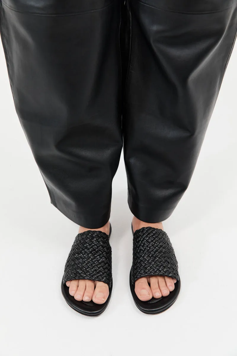 Woven Minimal Slide - Black sold by St. Agni product image thumbnail 4
