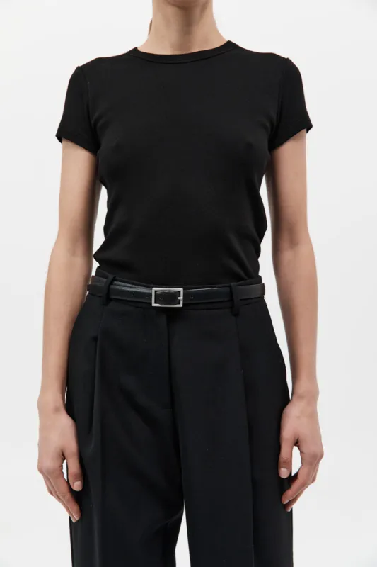 Slim Belt - Black sold by St. Agni