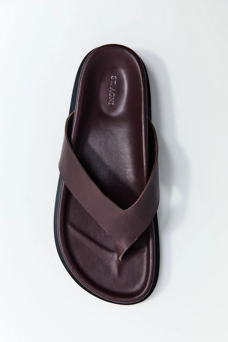 Thong Slide - Bordeaux sold by St. Agni product image thumbnail 5