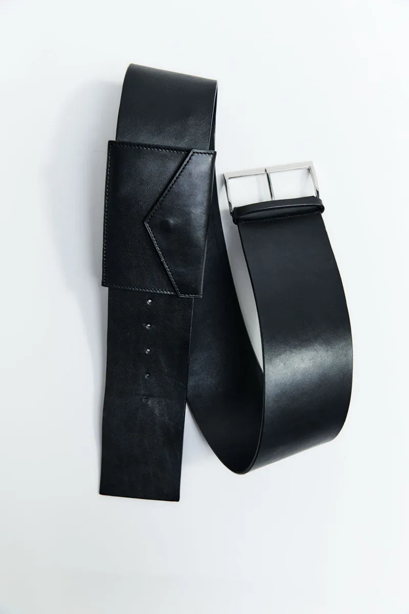 Wide Utility Belt - Black sold by St. Agni product image thumbnail 2