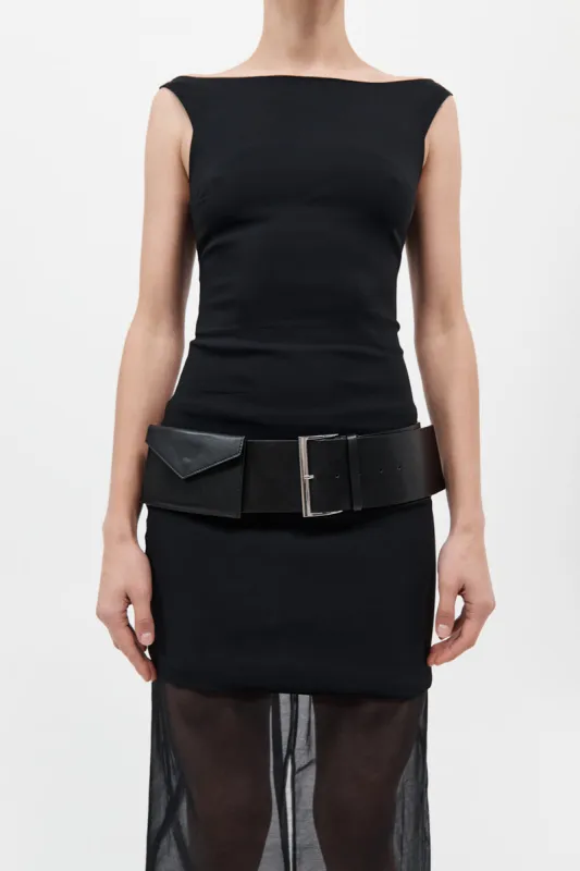 Wide Utility Belt - Black sold by St. Agni