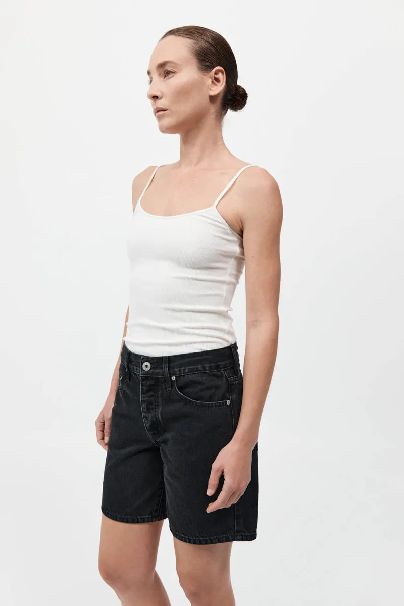 Rib Cami - White sold by St. Agni product image thumbnail 2