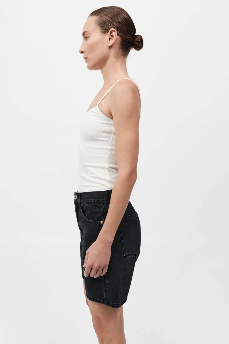 Rib Cami - White sold by St. Agni product image thumbnail 4