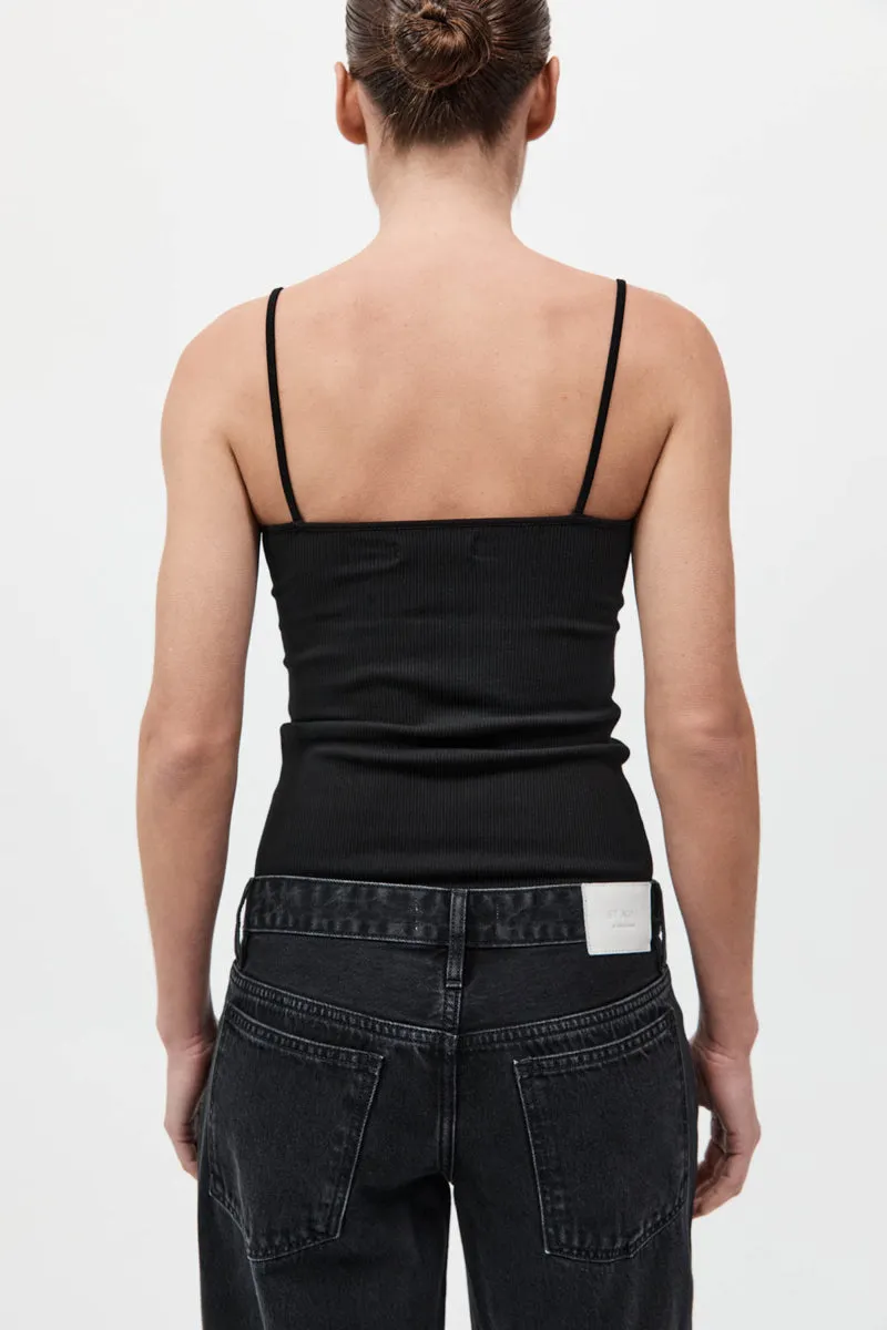 Rib Cami - Black sold by St. Agni product image thumbnail 5