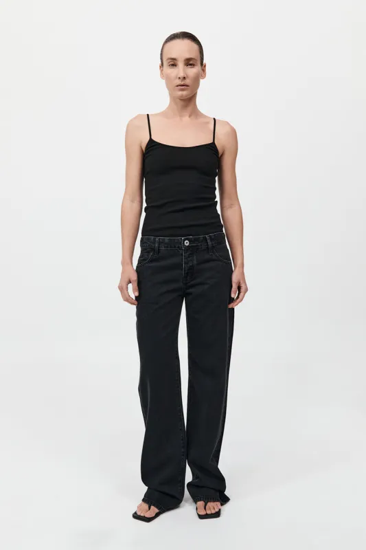 Rib Cami - Black sold by St. Agni