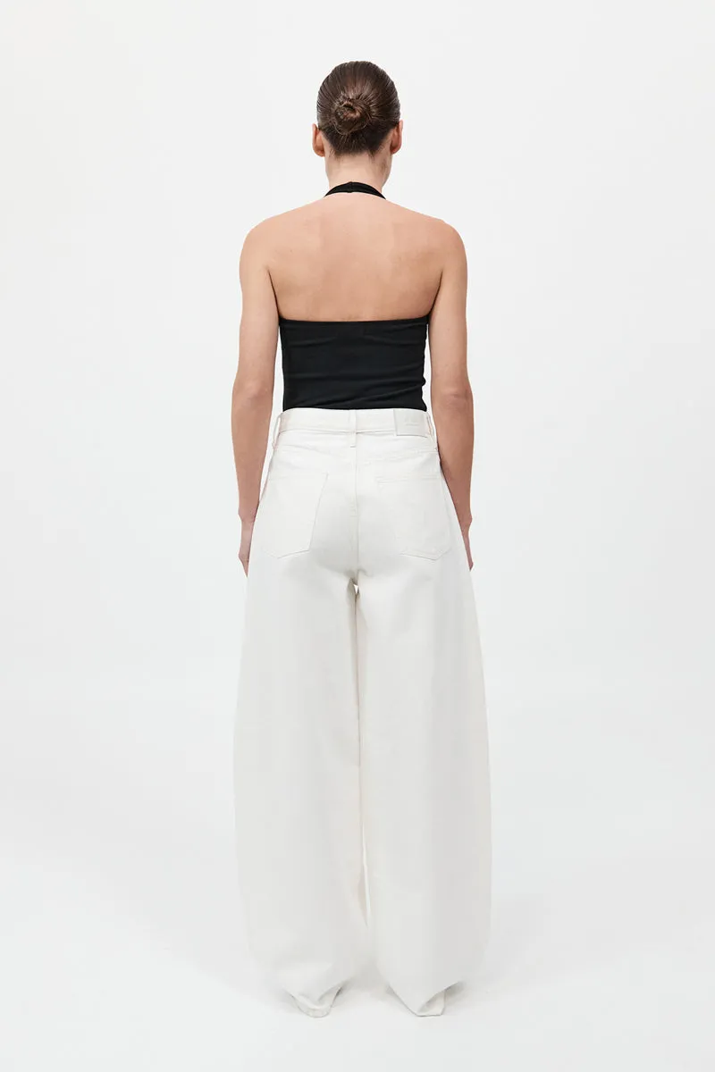 Rib Halter Top - Black sold by St. Agni product image thumbnail 5