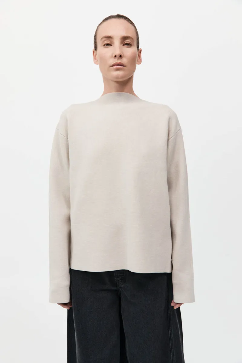 Milano Knit Scarf Jumper - Creme sold by St. Agni product image thumbnail 3