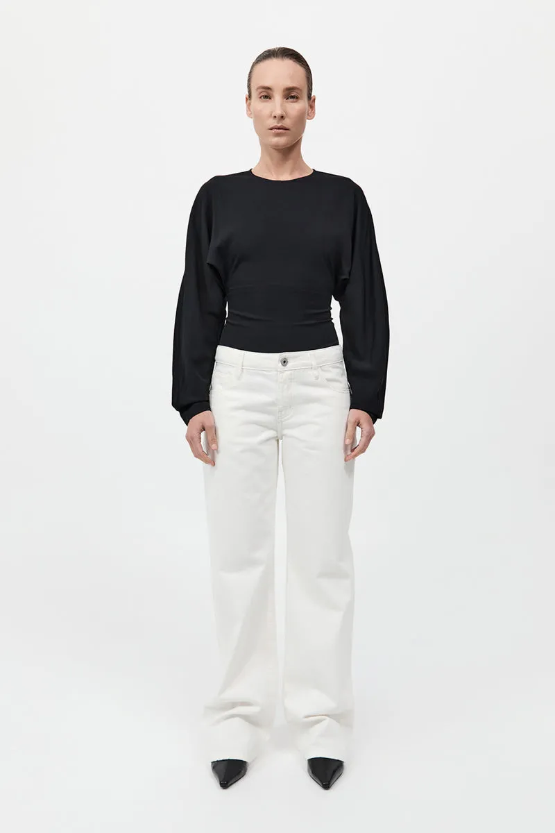 Dolman Sleeve Bodysuit - Black sold by St. Agni product image thumbnail 3