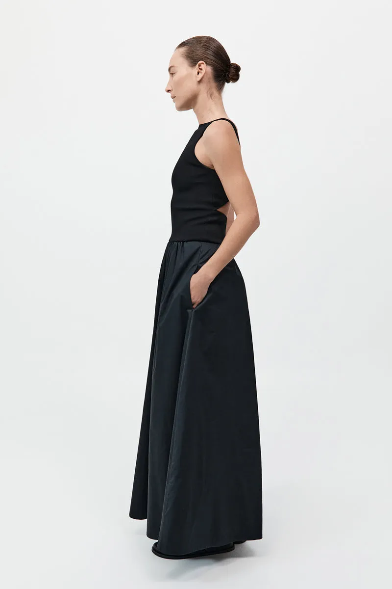 Bateau Cut Out Dress - Black sold by St. Agni product image thumbnail 5