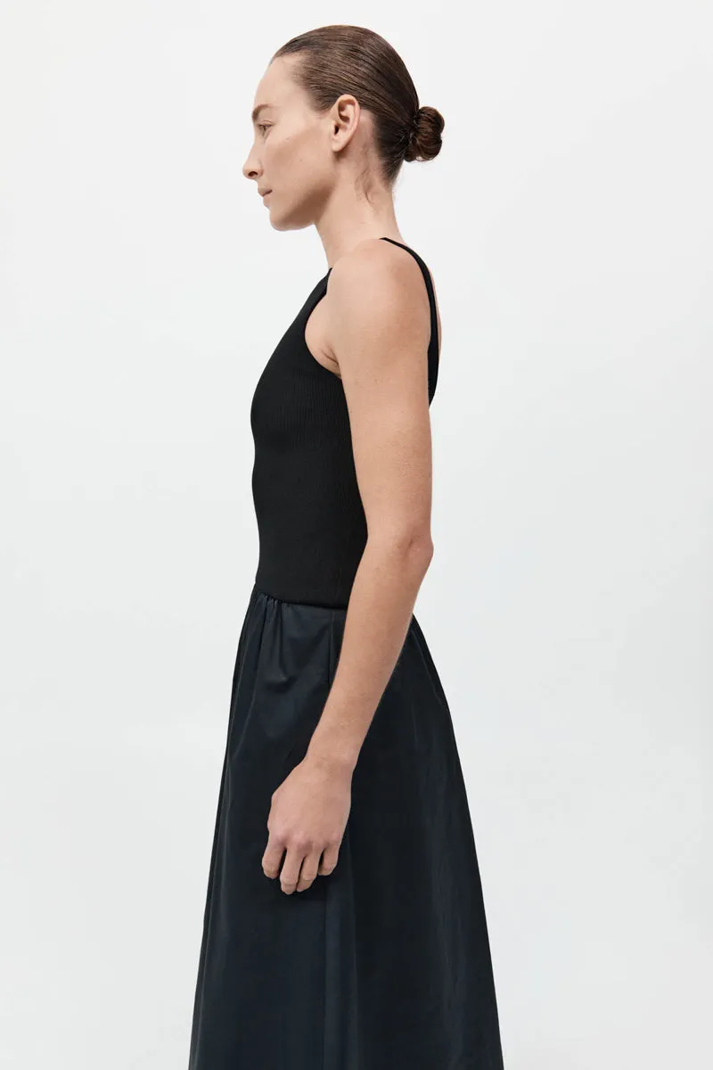 Bateau Cut Out Dress - Black sold by St. Agni product image thumbnail 4