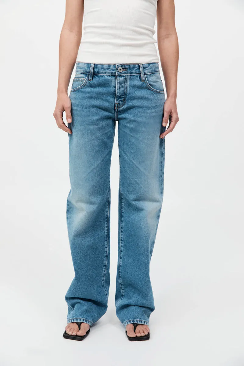 90s Low Rise Jeans - 90s Blue sold by St. Agni product image thumbnail 3