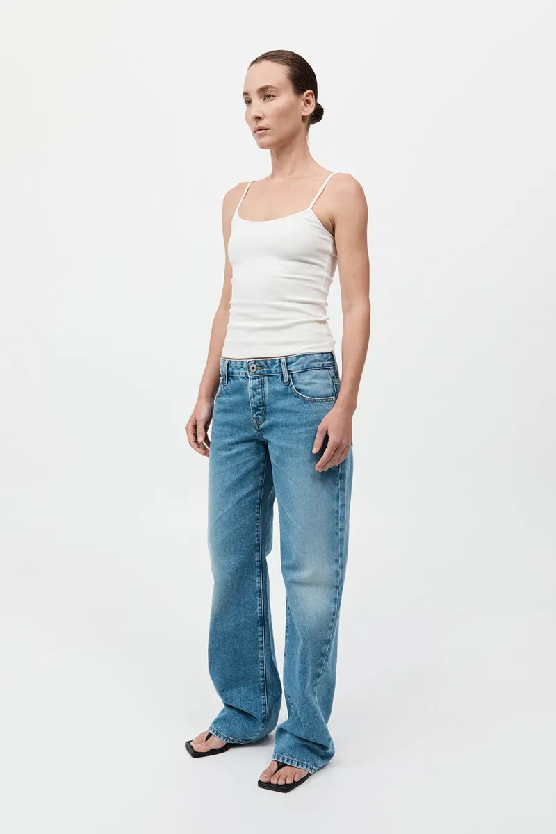 90s Low Rise Jeans - 90s Blue sold by St. Agni product image thumbnail 2