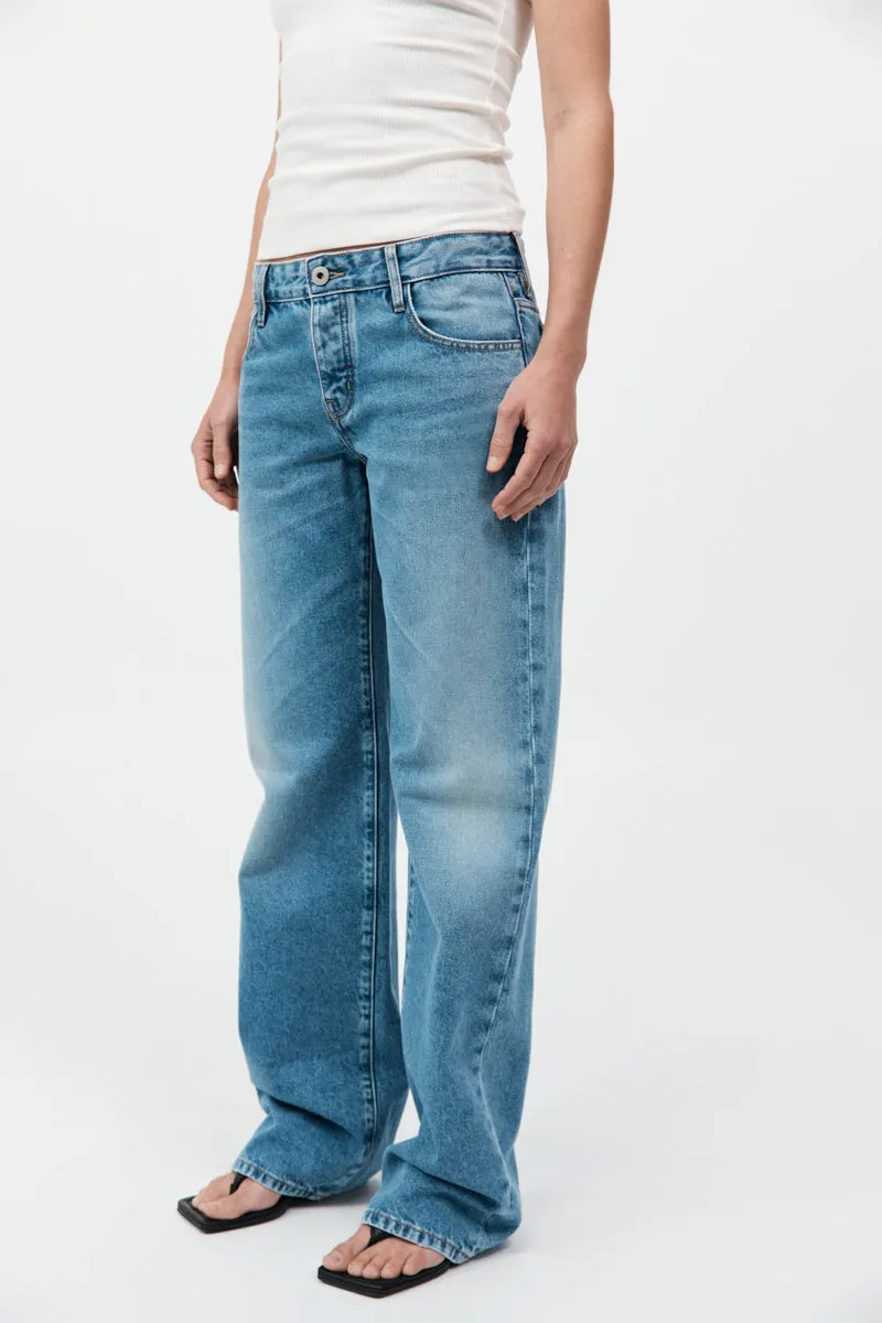 90s Low Rise Jeans - 90s Blue sold by St. Agni product image thumbnail 4