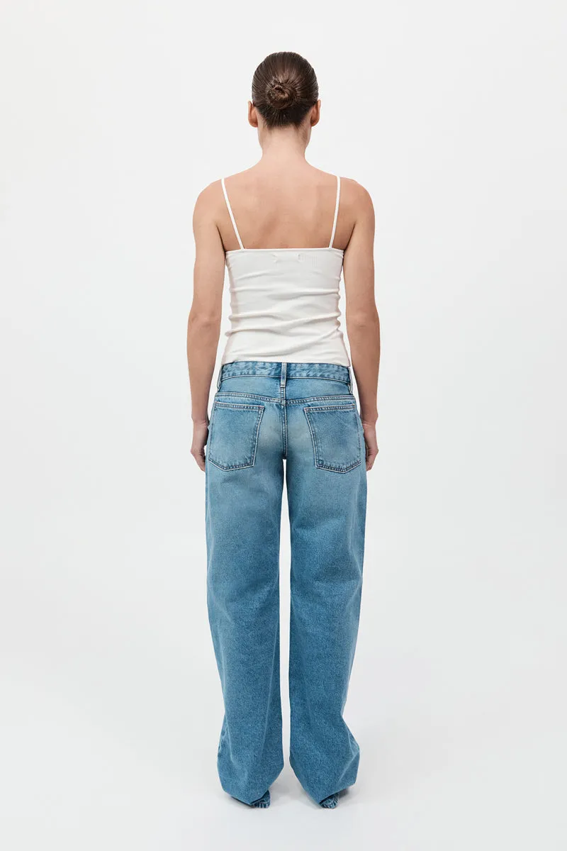90s Low Rise Jeans - 90s Blue sold by St. Agni product image thumbnail 5