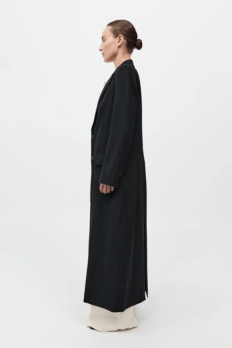 Tailored Maxi Coat - Black sold by St. Agni product image thumbnail 4