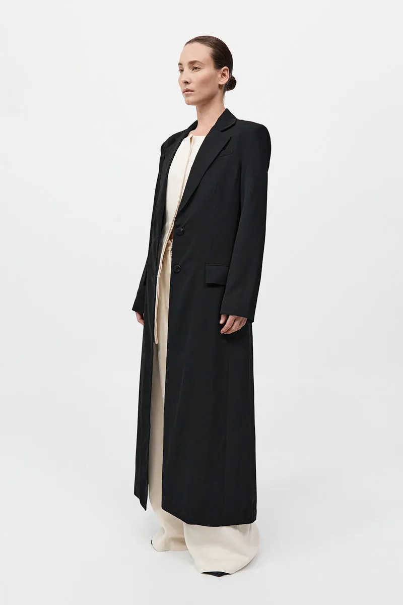 Tailored Maxi Coat - Black sold by St. Agni product image thumbnail 2