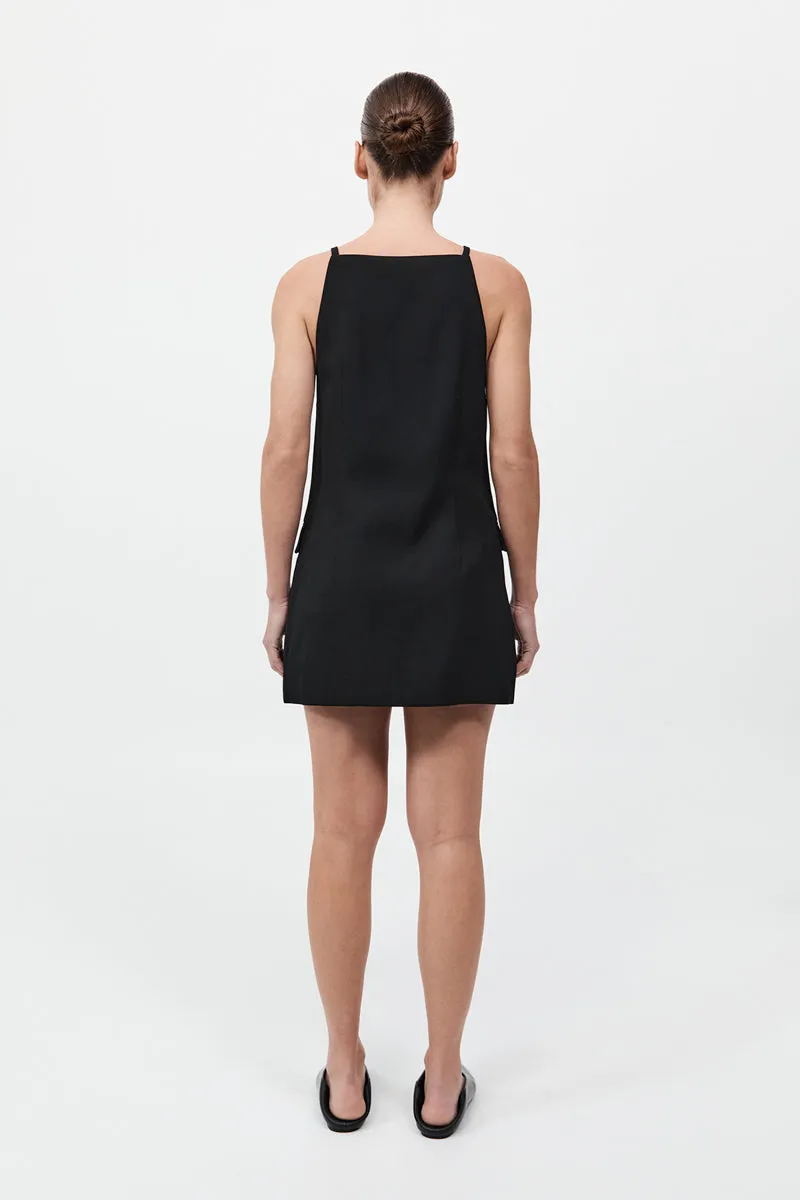 Hybrid Tailored Mini Dress - Black sold by St. Agni product image thumbnail 5