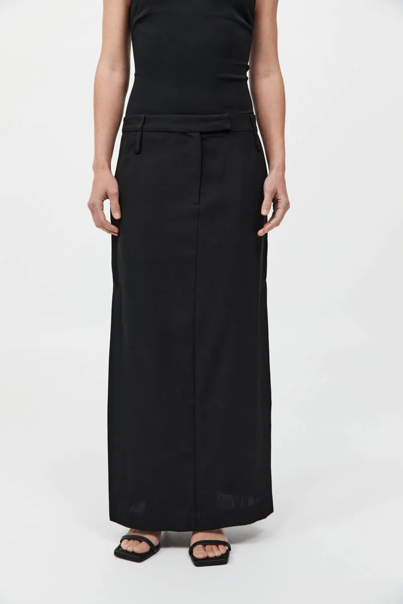 Double Loop Maxi Skirt - Black sold by St. Agni product image thumbnail 2