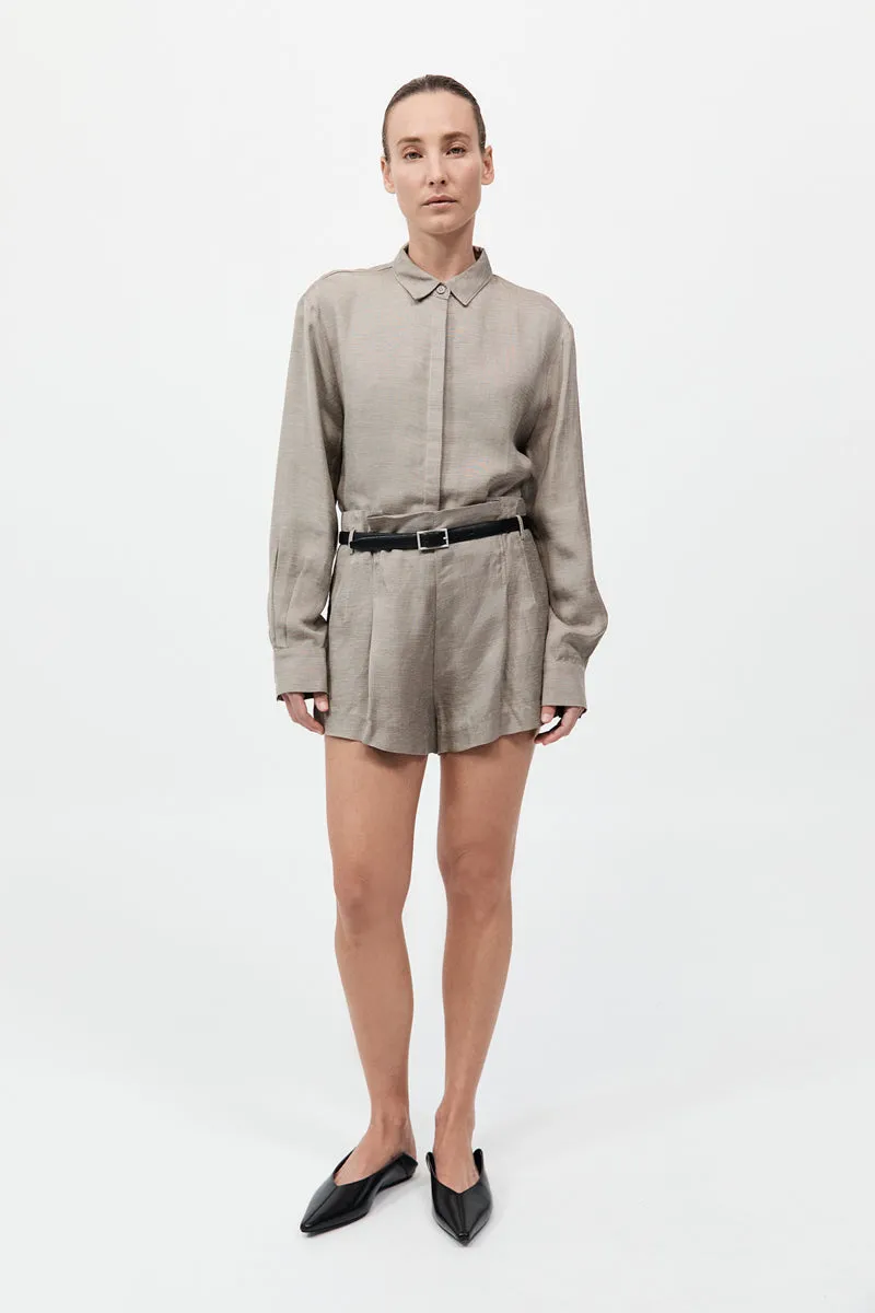 Melange Classic Shirt - Rye sold by St. Agni product image thumbnail 4