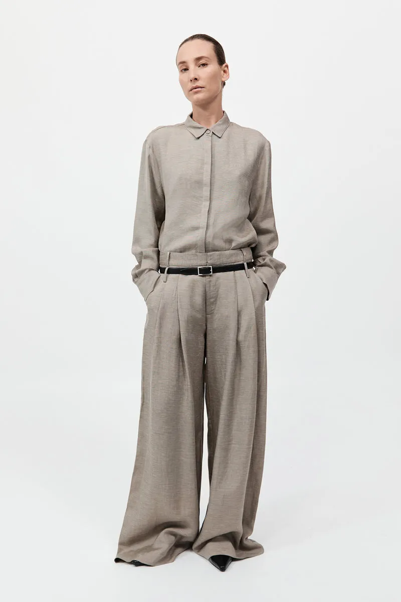 Melange Classic Shirt - Rye sold by St. Agni