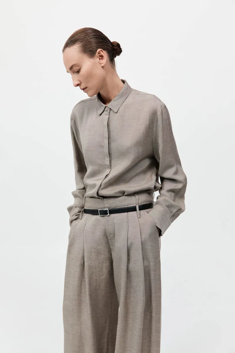 Melange Classic Shirt - Rye sold by St. Agni product image thumbnail 2