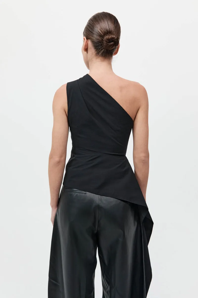 Asymm Origami Top - Black sold by St. Agni product image thumbnail 4