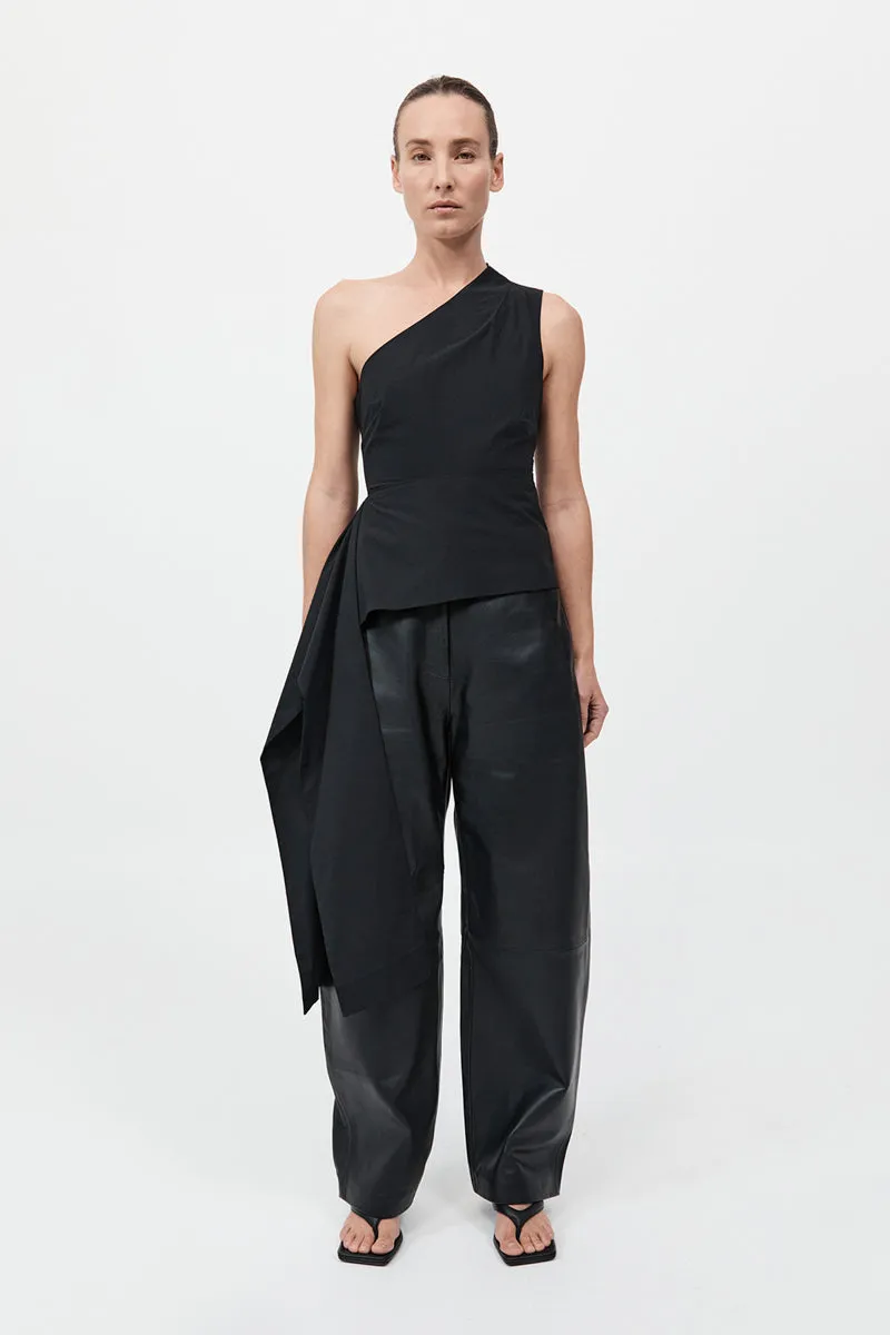 Asymm Origami Top - Black sold by St. Agni product image thumbnail 3