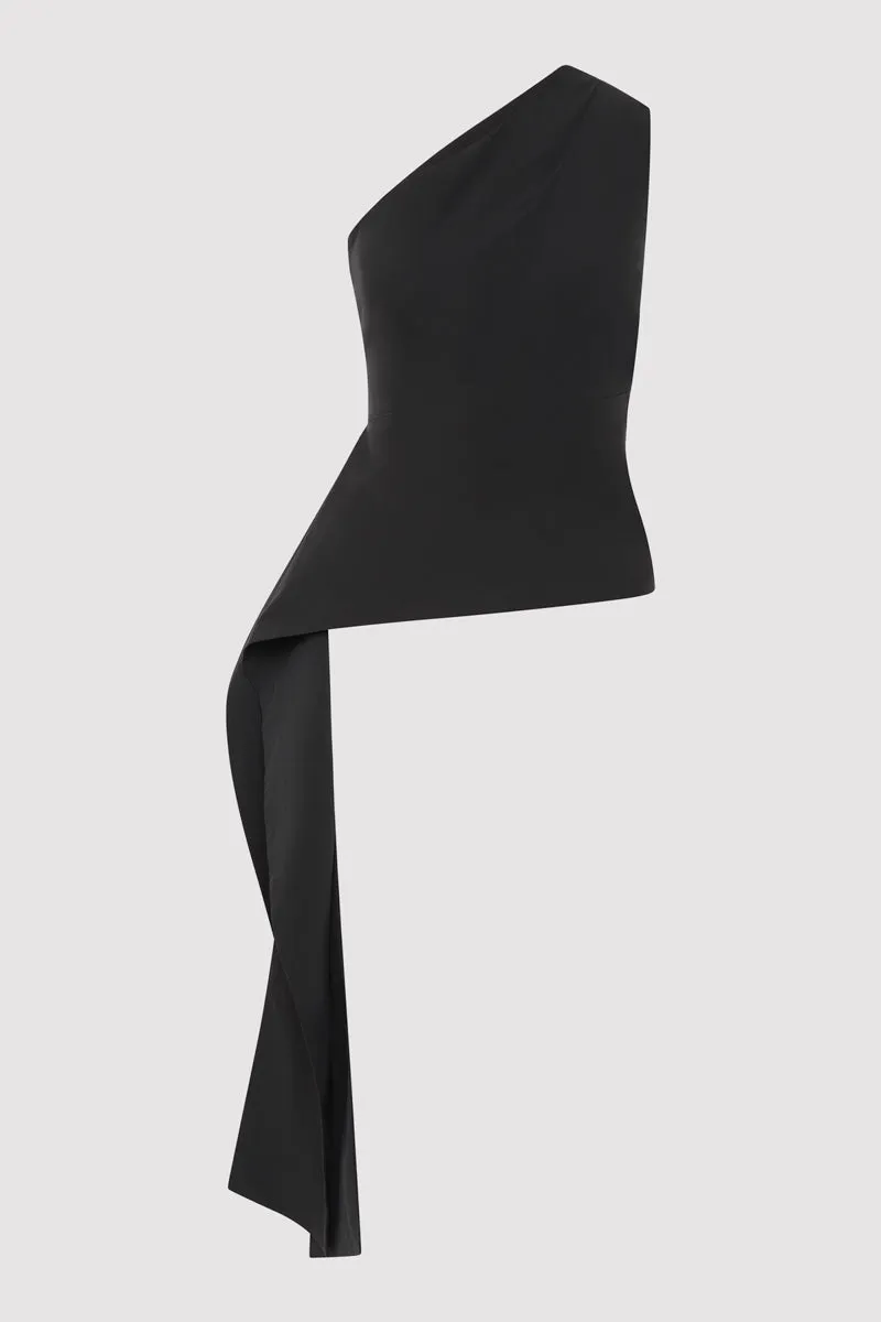 Asymm Origami Top - Black sold by St. Agni product image thumbnail 5
