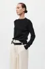 Classic Crew Neck Sweater - Black sold by St. Agni