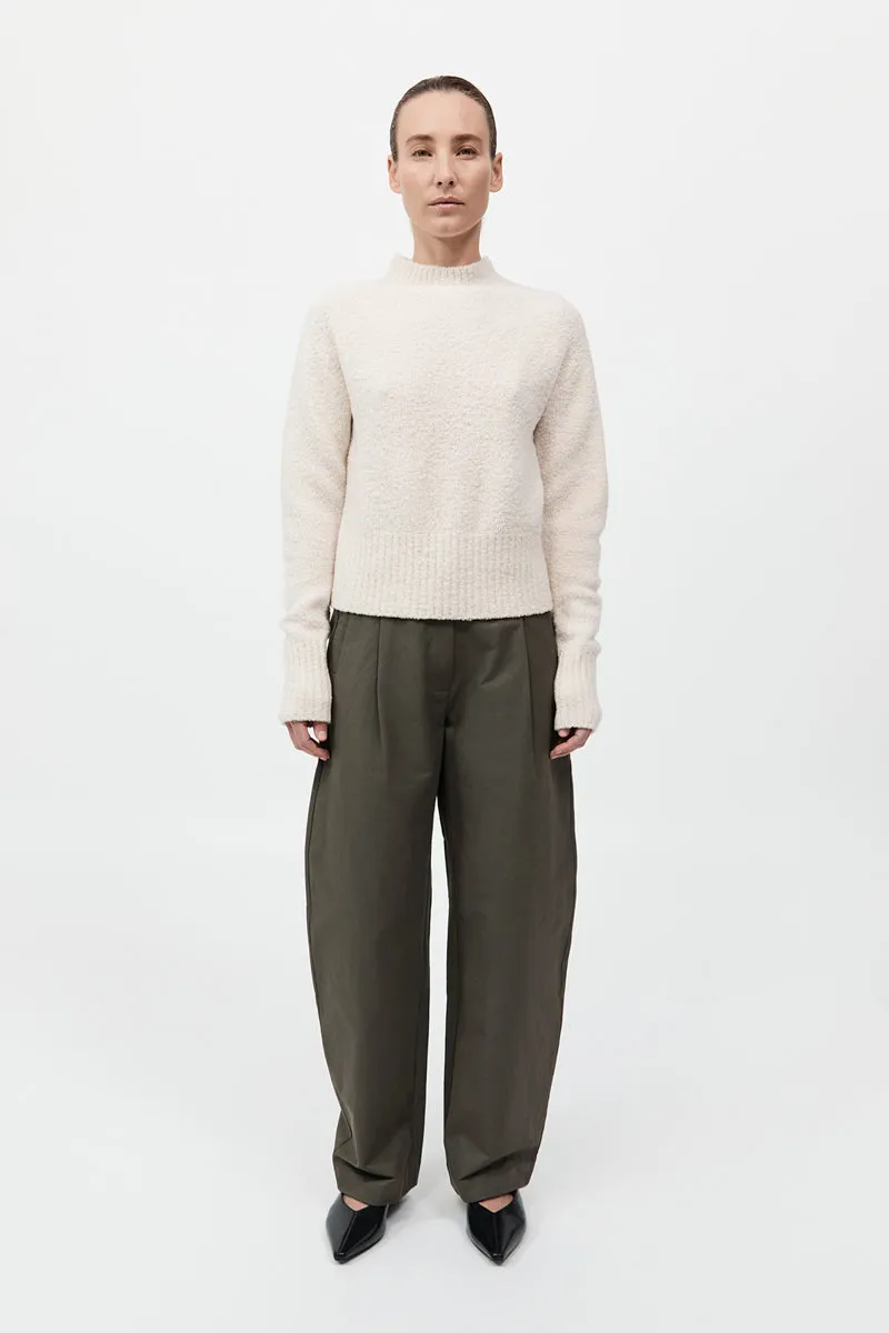 Boucle Wool Jumper - Off White sold by St. Agni product image thumbnail 4